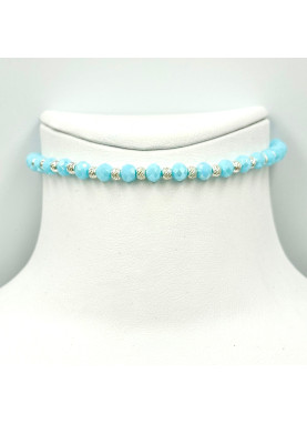 Гривна с конец “Aqua”
