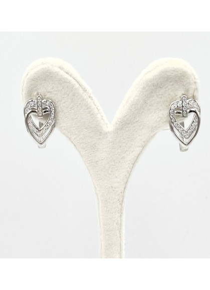 Обеци “Double Heart”